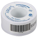 WL01 1PC Zoro Select Sealant Tape, 3/4 x 520 In