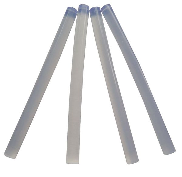 WL01 1PC Westward Hot Melt Adhesive, Clear, 9/32 in Diameter, 30 to 60 sec Begins to Harden