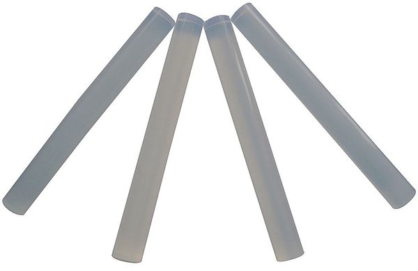 WL01 1PC Westward Hot Melt Adhesive, Clear, 29/64 in Diameter, 30 to 60 sec Begins to Harden