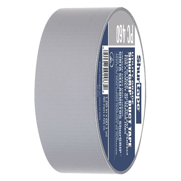 WL01 1PC Shurtape Duct Tape, 48mm x 55m, 6 mil, Silver