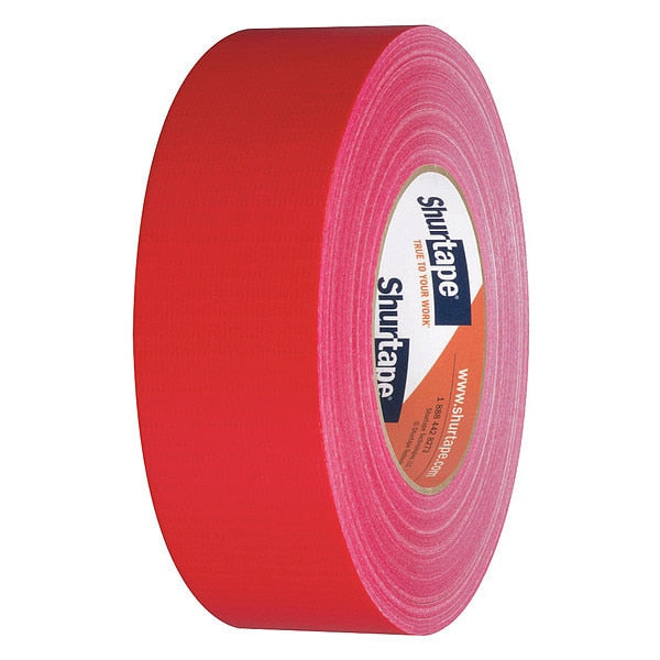 WL01 1PC Shurtape Duct Tape, 48mm x 55m, 9 mil, Red
