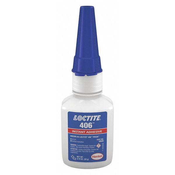 WL01 1PC Loctite Instant Adhesive, 20g Tube, Clear