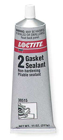WL01 1PC Loctite Slow Dry Flexible Cure Gasket Sealant, 7 oz, Black, Temp Range -65 to 400 Degrees F