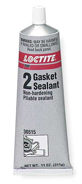 WL01 1PC Loctite Slow Dry Flexible Cure Gasket Sealant, 7 oz, Black, Temp Range -65 to 400 Degrees F