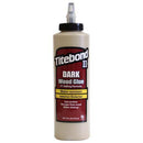 WL01 1PC Titebond Wood Glue, II Dark Series, Light Brown, 24 hr Full Cure, 16 oz, Bottle