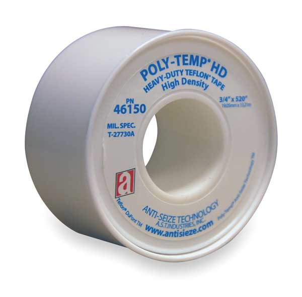 WL01 1PC Anti-Seize Technology Thread Sealant Tape, 1/2 In. W, 520 In. L