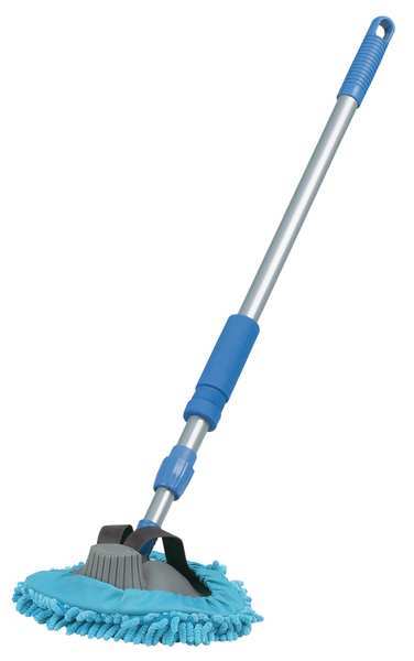 WL01 Wash Mop, 9-1/2\L, Microfiber