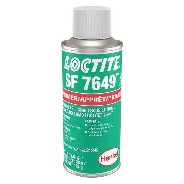 WL01 1PC Loctite Primer and Activator SF7649, 4.5 fl oz, Aerosol Can, Green