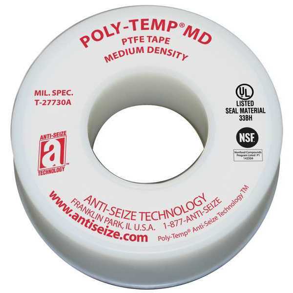 WL01 1PC Anti-Seize Technology Sealant Tape, 1/2 In. W, 260 In. L