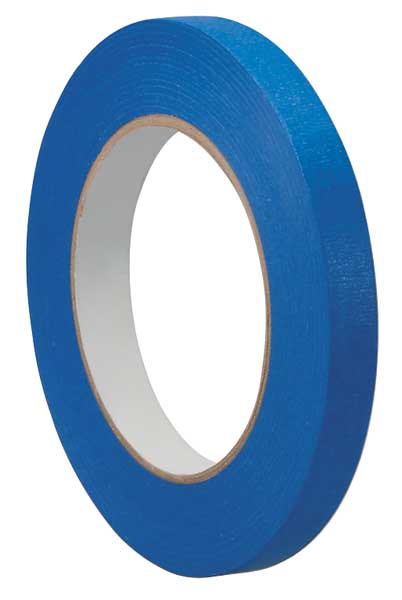 WL01 1PC Tapecase Painters Masking Tape, Blue, 1/4In x 60 Yd