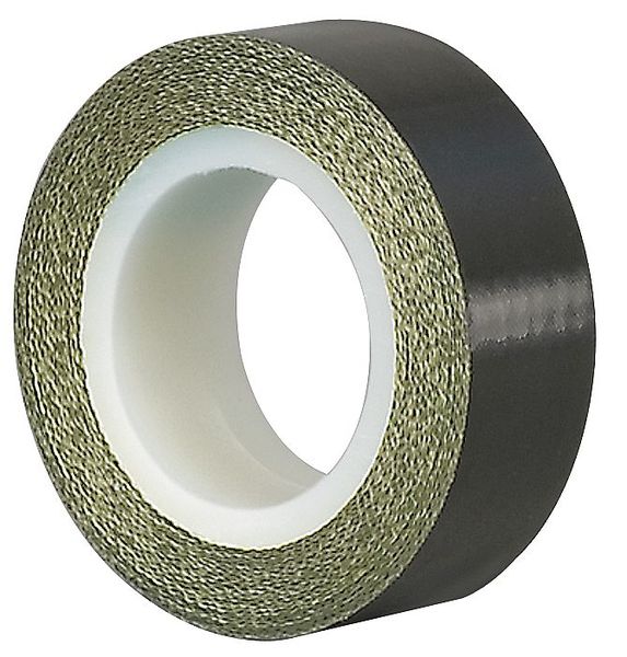 WL01 1PC Tapecase Cloth Tape, 1 In x 5 yd, 5 mil, Black