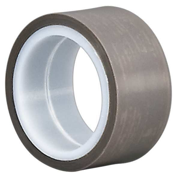 WL01 1PC Tapecase Film Tape, Skived PTFE, Gray, 1/2 In x 5 Yd