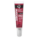 WL01 1PC Dap Kitchen & Bath Sealant, 2.8 oz, Tube, Clear, Silicone Rubber Base