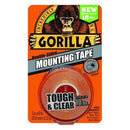 WL01 1PC Gorilla Glue Mounting Tape, Clear, 5 ft. L