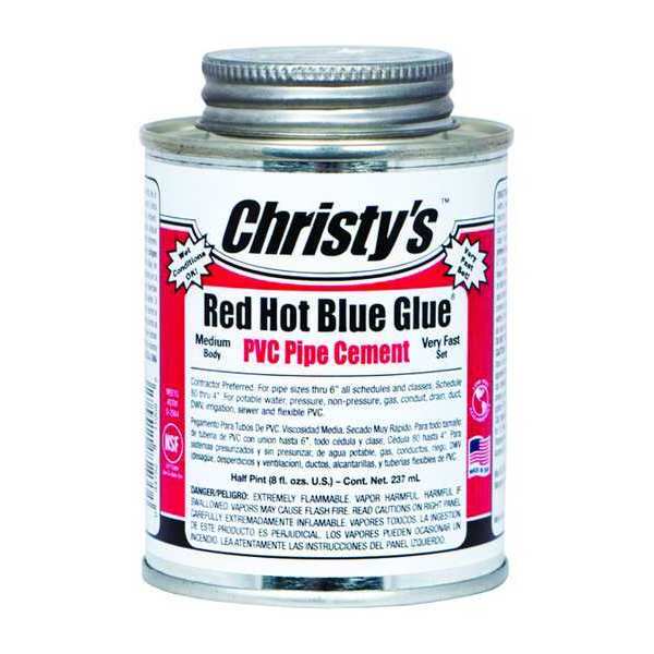 WL01 1PC Christys PVC Cement, Blue, 8 oz.