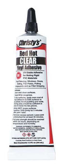 WL01 1PC Christys Vinyl/PVC Adhesive, Tube, 1.5 oz, Clear, 8 to 12 hr. Functional Cure