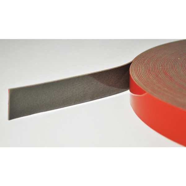 WL01 1PC Silvertape Foam Tape, Gray, 5-1/2 yd. L, 1 in. W