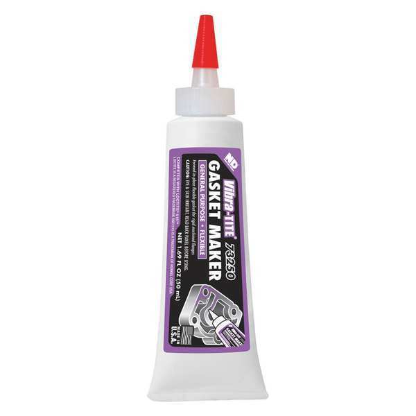 WL01 1PC Vibra-Tite Anaerobic Gasket Sealant, 50 mL, Purple, Temp Range -65 to 300 Degrees F