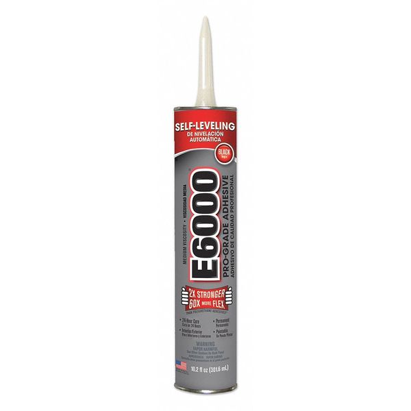 WL01 1PC Eclectic Products Adhesive, E6000 Series, Black, 10.2 oz, Cartridge