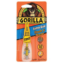 WL01 1PC Gorilla Glue Instant Adhesive, Super Glue Brush & Nozzle Series, Clear, 0.35 oz, Bottle