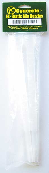 WL01 1PC Pc Products PC Concrete Static Mixing Nozzle PK2