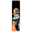 WL01 Armor All Tire Dressing and Protectant, Tire Foam, Aerosol Spray Can, 20 oz, White
