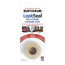 WL01 1PC Leakseal Self-Fusing Tape, Silicone, 1\" W, Clear