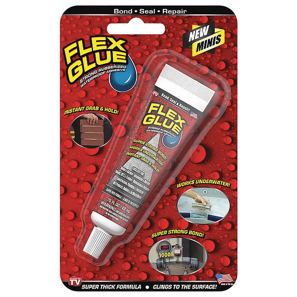 WL01 1PC Flex Seal Glue, 0.75 fl oz, Tube Container