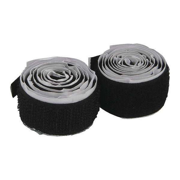 WL01 2PC Roadpro Hook-n-Loop Self Adhesive Tape, .75x24