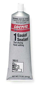 WL01 1PC Loctite Fast Dry, Rigid Cure Gasket Sealant, 7 oz, Reddish Brown, Temp Range -65 to 400 Degrees F