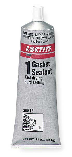 WL01 1PC Loctite Fast Dry, Rigid Cure Gasket Sealant, 7 oz, Reddish Brown, Temp Range -65 to 400 Degrees F