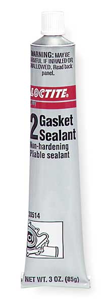 WL01 1PC Loctite Slow Dry Flexible Cure Gasket Sealant, 3 oz, Black, Temp Range -65 to 400 Degrees F