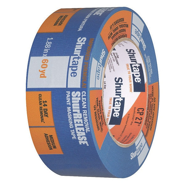 WL01 1PC Shurtape Masking Tape, Blue, 48mm x 55m