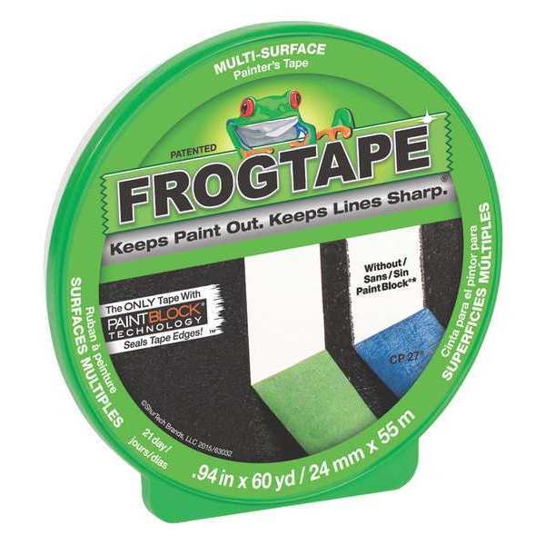 WL01 1PC Shurtape Painters Masking Tape, Green, 24mm x 55m
