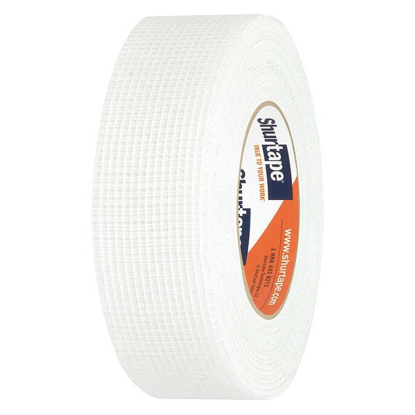 WL01 1PC Shurtape Drywall Mesh Tape, 48 x 91.44m, 9mil, White