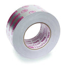 WL01 1PC Nashua UL- Printed Foil Tape, 2 1/2 in W x 60 yd L, 4.8 mil Thick, Silver, 1 Pk