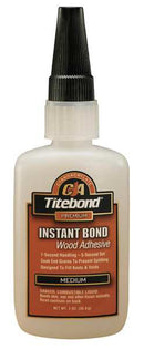 WL01 1PC Titebond Instant Adhesive, 2 oz., Clear