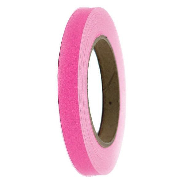 WL01 1PC Roll Products Carton Tape, Paper, Pink, 1/2 In. x 60 Yd.