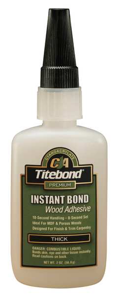 WL01 1PC Titebond Instant Adhesive, 2 oz., Clear