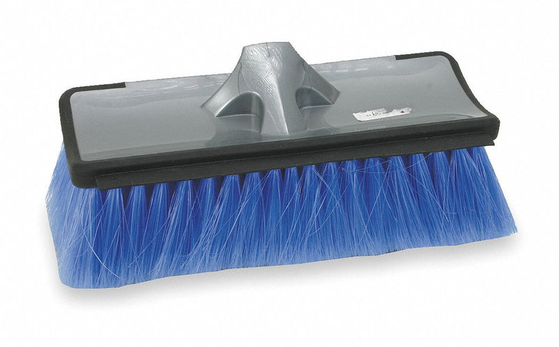 DX08 Tough Guy Flow Through Brush Head,10" L,Blue  2ZPC7 ZO-G0758222