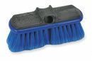 DX08 Tough Guy Flow Through Brush Head,8" L,Blue  2ZPC9 ZO-G3490672