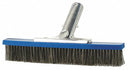 DX08 Jed Pool Tools Pool Brush,Al,Blue-Stainless Steel,10" L  70-274 ZO-G6675879