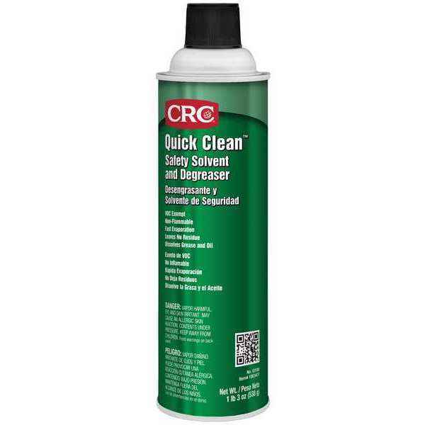 WL01 Crc Safety Solvent and Degreaser, 20 oz., Can