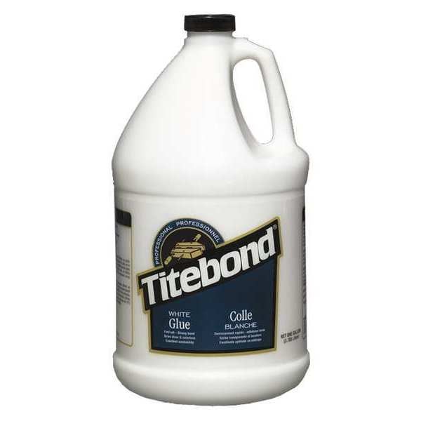 WL01 1PC Titebond Glue, White Series, White, 24 hr Full Cure, 1 gal, Jug
