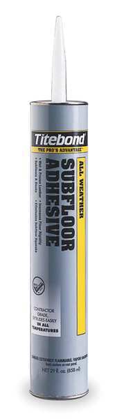WL01 1PC Titebond 28 oz, Cartridge, Solvent Base Base