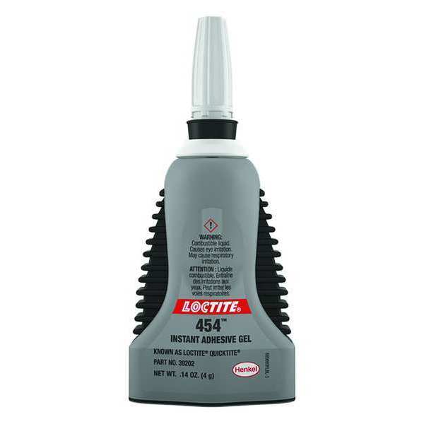 WL01 1PC Loctite Instant Adhesive, 454 Series, Clear, 0.14 oz, Bottle