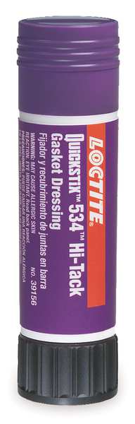 WL01 1PC Loctite High Tack, Solvent-Free Semisolid Gasket Dressing, 19 g, Purple, Temp Range -65 to 300 Degrees F