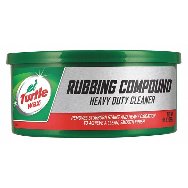 WL01 10.5 Oz. Heavy Duty Rubbing Compound Tub, Red, -