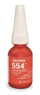 WL01 1PC Loctite Refrigerant Sealant, 10mL, Red 554(TM)