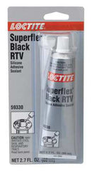 WL01 1PC Loctite RTV Silicone Sealant, 80 mL, Black, Temp Range -65 to 450 Degrees F